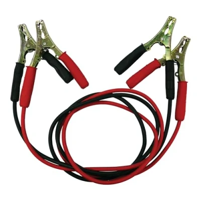 Bild av Sakura Booster kablar startkablar BC1A20 120 Amp 2 m färgkodad klämma för bilar och små fordon upp till 1,2 L/1200CC platt batteri, röd/svart