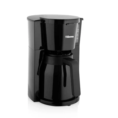 Bild av Tristar Kaffemaskin, 1 l termos, 900 W, dubbla väggar, 810 koppar, droppfri, automatisk avstängning, kompakt, torrkokskydd, BPA fri, lätt att rengöra, CM 1285