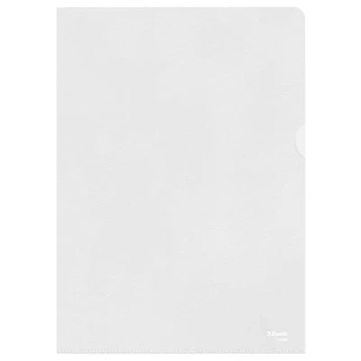 Bild av Esselte Plastfickor Sikthüllen set Standard Plus, 10 stycken, A4 format, färglös med matt yta, 0,115 mm PP folie, 54820
