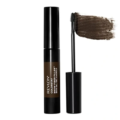 Bild av Revlon ColorStay Brow Fiber Filler, vattentät och volymgivande ögonbrynsgel, 305 mörkbrun, 6,5 g