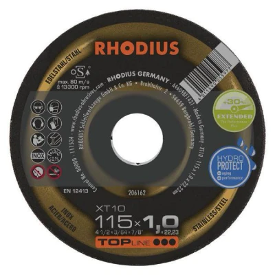 Bild av Kapskiva XT10 115x1,0x22,23mm Rhodius