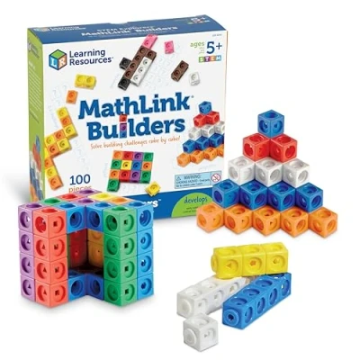 Bild av Learning Resources LER9294 Byggklossar, One Size, Flerfärgad