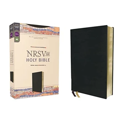 Bild av NRSVue, Holy Bible, Leathersoft, Black, Comfort Print: New Revised Standard Version, Print