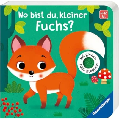 Bild av Wo bist du, kleiner Fuchs?: Mit großen Fühl Klappen