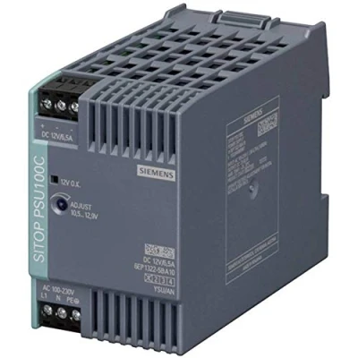 Bild av Siemens 6EP1322 5BA10 nätdel och spänningskontakt inomhus flera färger nätdelar (inomhus, färger, 100 mm, 60 110 310 g)