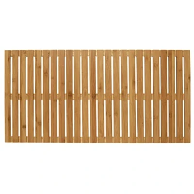 Bild av WENKO Tandborstkopp Vilalba, mugg för tandborste och tandkräm, bambu, brun, 3 x 11,5 cm