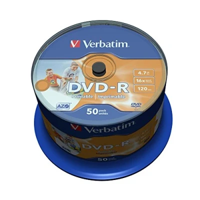 Bild av Verbatim 43533 DVD R Skivor, Paket med 50