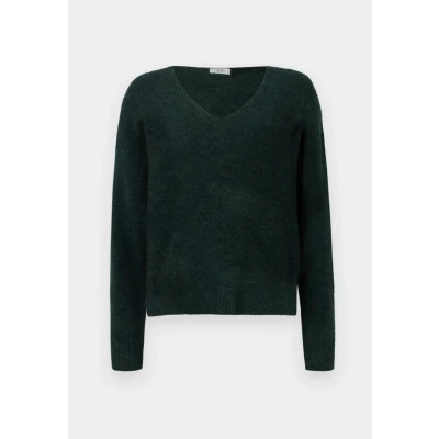 Bild av JdY JDYELANORA L/S V hals PULLO. KNT NOOS, Scarab/detalj: melerad, XS