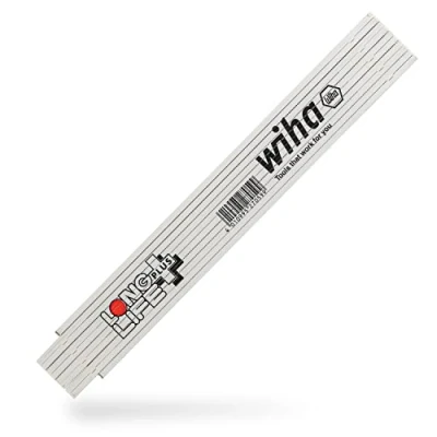 Bild av Wiha meterstång Longlife® Plus komposit 2 m metrisk skala, (27059) 10 länkar