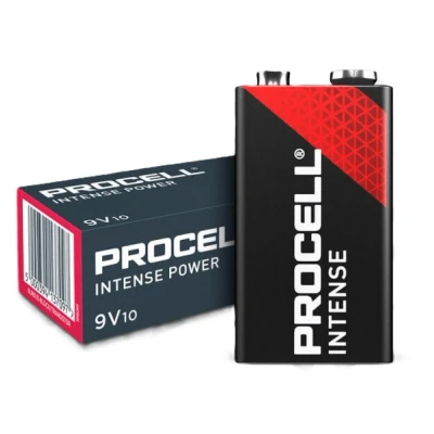 Bild av Duracell Batteri Procell alkaliskt 6LR61 E Block 10 st