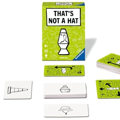 Bild av Ravensburger That&#039;s Not A Hat Pop Culture Rolig Bluffing &amp; Memory Party Kortspel för 3 8 spelare underhållning familjer Resevänlig