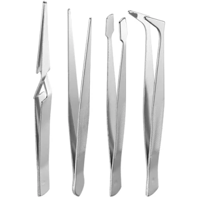 Bild av Nighthawk Tweezer set 4 pcs.