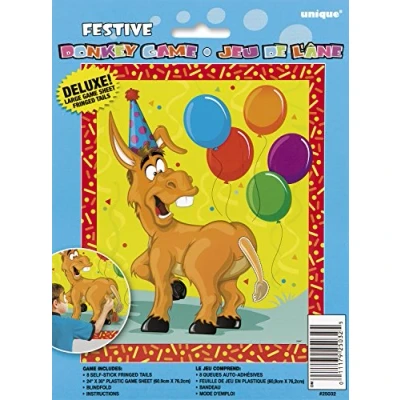 Bild av Partyspel Deluxe Steck åsnan svansen på spel för 8 personer