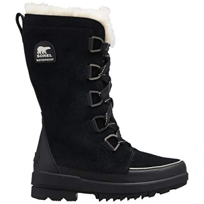 Bild av Sorel Torino 2 Tall Waterproof dam vinterstövlar, svart, 37 EU