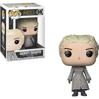Bild av Funko 2888 No Actionfigur Game of Thrones: S8 Daenerys (vit coat), multi