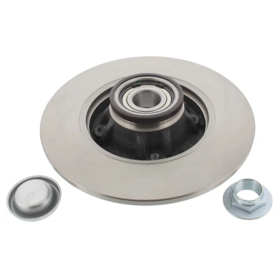 Bild av MAPCO 15341 Disque de frein Essieu arrière 249 9 4 plein avec roulement roue, bague ABS CITROËN: C4 II 5 portes, I 3/5 Picasso 1