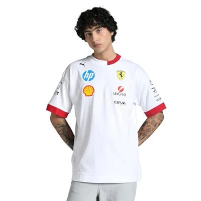 Bild av Puma Tshirt med print, Storlek: Large, White