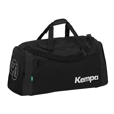Bild av Kempa Unisex 90 l sportväska för män, kvinnor och barn, resväska, justerbar vadderad axelrem, U formad stor öppning, väska XXL