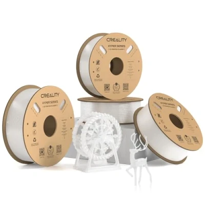 Bild av Creality Hyper PETG filament, transparent filament 1,75 mm 4 kg, 3D skrivarfilament mått +/ 0,03 mm, utskrift material för de flesta skrivare