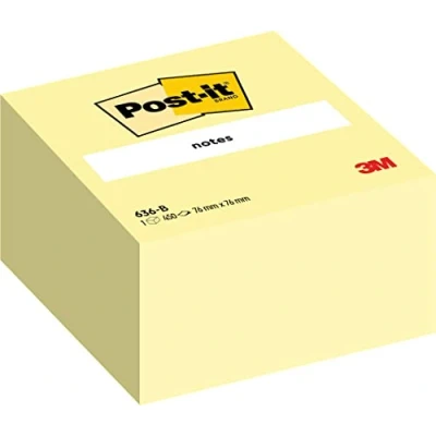 Bild av Post it636B Lapp, Gul, 76 mm x