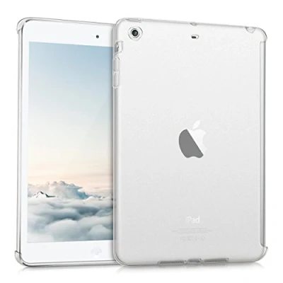 Bild av kwmobile fodral kompatibelt med Apple iPad Mini 2/iPad 3 mjukt för matt transparent silikonplatta