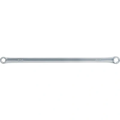 Bild av KS TOOLS 518.0931 Clé polygonale double 200 E6xE7 Acier chrome vanadium