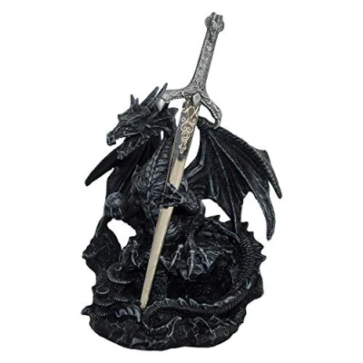 Bild av Nemesis Now Oath of the Dragon 19 cm, Svart