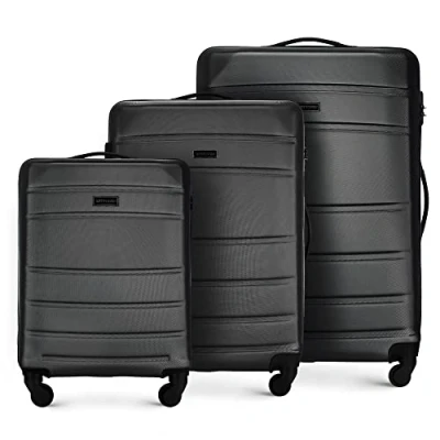 Bild av Wittchen Globe LINE Collection Resväska, Storlek: One Size, Schwarz