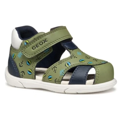 Bild av Geox B Sandal Zapito Boy, pojkar 0 24, Marinblå pistol, 18 EU