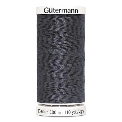Bild av Jeanstråd [9455] 100 m Gütermann grått