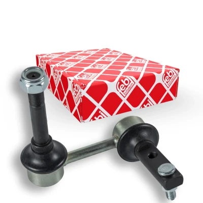 Bild av FEBI BILSTEIN 42967 Biellette de barre stabilisatrice Essieu avant gauche 80 M12 x 1,25, M8 1,25 avec écrou autobloquant Acier argent LEXUS: GS I