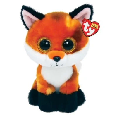 Bild av TY Meadow räv beanie boos regular, baby mjuk plysch leksak, samlarobjekt mysig teddy