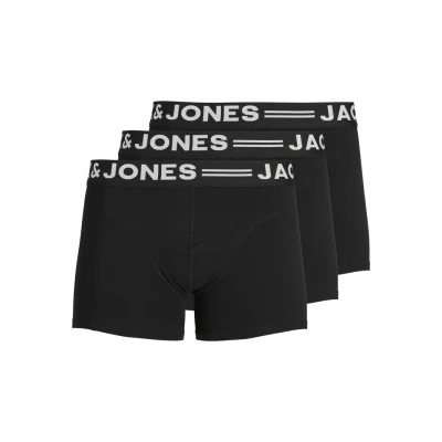 Bild av Jack &amp; Jones Sense Trunks 3 PACK Underkläder, Storlek: Large, Black