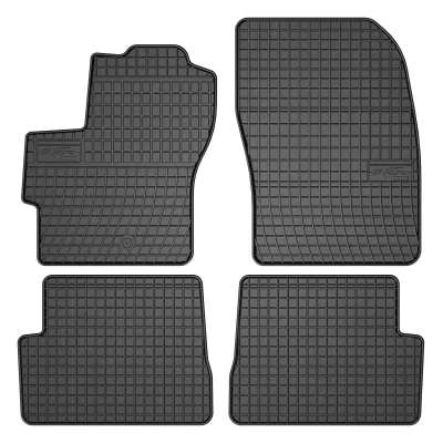 Bild av FROGUM 546009 Ensemble de tapis sol Caoutchouc avant et arrière 4 noir Sur mesure MAZDA: 3 5 portes