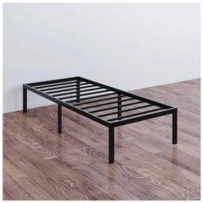 Bild av Dreamzie Sängram 80 x 190 med metallbotten 36 cm barnsäng i metall ben slitstark, enkel montering, stor lagringskapacitet