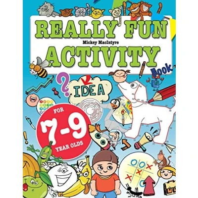 Bild av Really Fun activity book for 7 9 year Olds: &amp; educational seven to nine old children