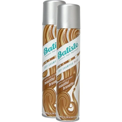 Bild av Batiste Torrt schampo vacker brunette med en touch av färg för brunett hår, fräscht hår alla hårtyper, 2 pack (2 x 200 ml)