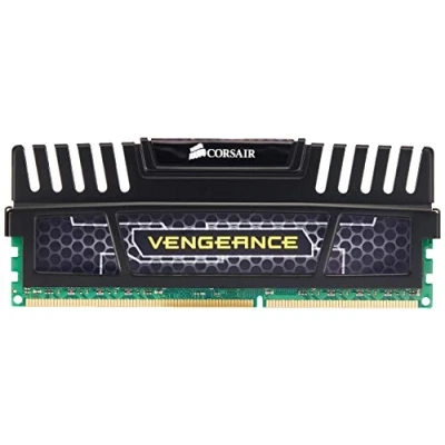 Bild av Corsair CMZ8GX3M1A1600C9 Vengeance 8 GB minne (1 x GB) DDR3 1600 Mhz CL9 XMP) svart