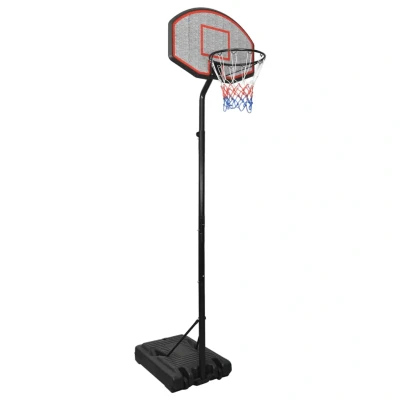 Bild av VidaXl Basketkorg Med Stativ Svart 282 352 Cm Polyeten