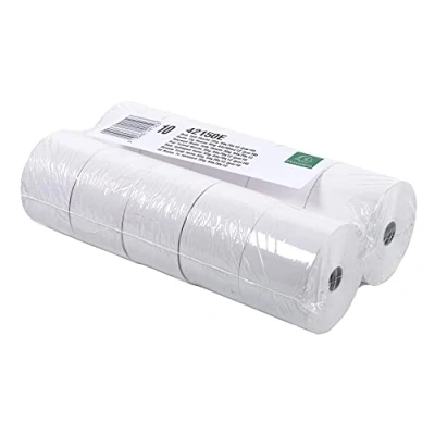 Bild av Exacompta Ref 42150E Förpackning med 10 rullar för kassakvitton bredd 44 mm x diameter 70 kärna 12 1 termolager 55 g/m2 BPA fri Längd (+ eller 2m) : 60 m Vit