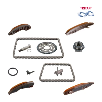 Bild av FEBI BILSTEIN 174020 Jeu de distribution à chaînes Simplex, avec faux maillon BMW: 1 5 portes, Berline, 3 portes