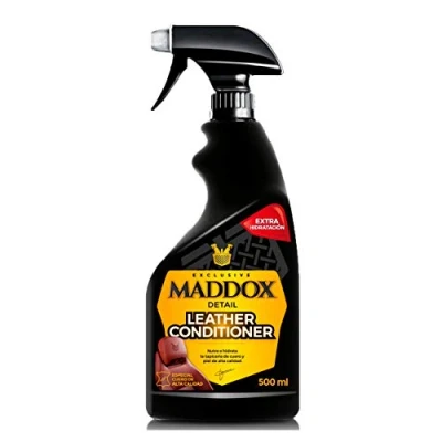 Bild av Maddox detalj läderbalsam 500 ml återfuktande läderrenare behandling för billäder effektiv billäderrengöring och balsam bilinredning