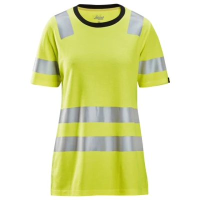 Bild av T SHIRT KL 2 DAM VARSELGUL STL L Beijerbygg Byggmaterial