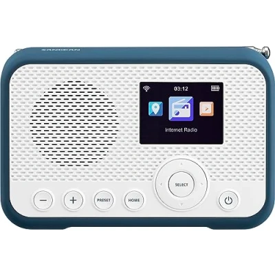 Bild av Sangean WFR 39 Portable Internet Radio DAB/DAB+ Vit