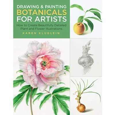 Bild av Drawing and Painting Botanicals for Artists: How to Create Beautifully Detailed Plant Flower Illustrations: Volume 4