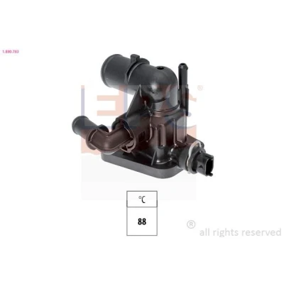 Bild av FACET 7.8783 Thermostat d&#039;eau 88 Made in Italy OE Equivalent avec joint d&#039;étanchéite OPEL: Corsa D 3/5 portes, E Astra J 5 portes