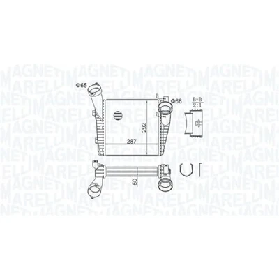 Bild av Laddluftkylare Magneti marelli 351319204400