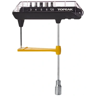 Bild av Topeak TPS SP07 Combo Torq Wrench verktygssats, flerfärgad (svart/silver), en storlek,