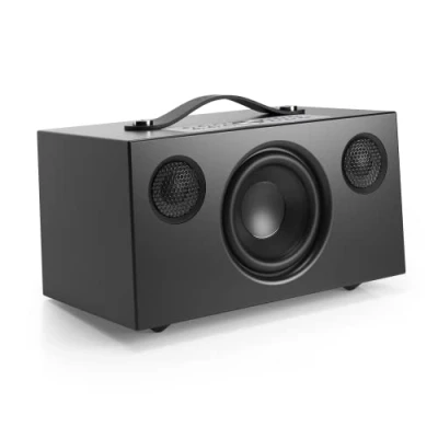 Bild av Audio Pro C5 MKII bärbar multiroomhögtalare med Bluetooth och WiFi Trådlös smart högtalare appkontroll för Air Play, Spotify Connect svart