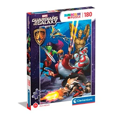 Bild av Clementoni 29783 Supercolor Pussel Marvel Guardians Of The Galaxy 180 Bitar, 7 9 år, för barn